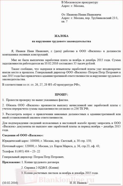 Как доказать и куда сообщить о незаконной предпринимательской деятельности? Подача жалобы в налоговую и другие инстанции, образец заявления