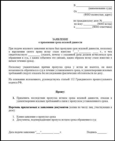 Определение срока исковой давности в налоговой сфере