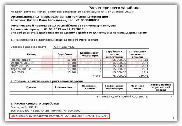 Влияние стажа и заработной платы на расчет компенсации при увольнении